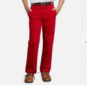 Vineyard Vines Boys Breaker Corduroy Pants Size 14 Red